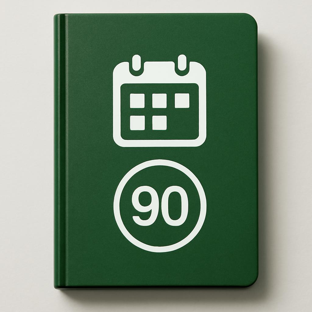 Content-Kalender für 90 Tage